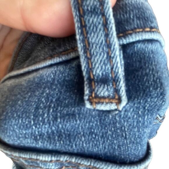CeCe Plus Sized High Waist Frill Pocket Straight Leg Jeans Sz 20 W - Picture 12 of 12